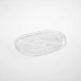 BANDEJA PLASTICA PP 105 OVALADA CON TAPA x 10u
