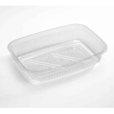 BANDEJA PLASTICA PET 107 CON TAPA COTNYL x 10u