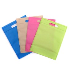 BOLSA TELA COLOR 22.5x30cm RIÑON x 20u