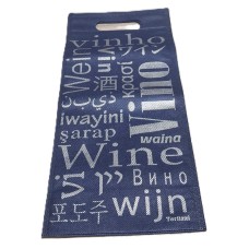 BOLSA TELA VINO 17.5x40cm RIÑON x 25u
