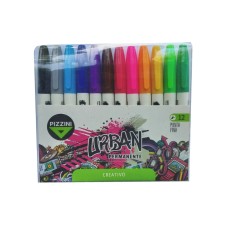 MARCADOR PIZZINI URBAN CREATIVO x 12u