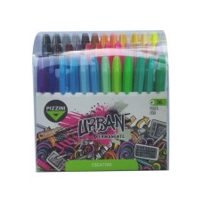 MARCADOR PIZZINI URBAN CREATIVO x 36u