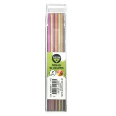 MINA PIZZINI 2mm COLOR 12cm TUBO X 6u