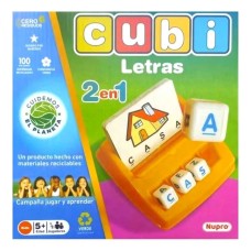 JUEGO NUPRO CUBI LETRAS.