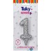 VELA TUKY NUMERO GIBRE PLATA x u