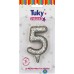 VELA TUKY NUMERO GIBRE PLATA x u