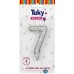 VELA TUKY NUMERO GIBRE PLATA x u