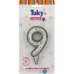 VELA TUKY NUMERO GIBRE PLATA x u