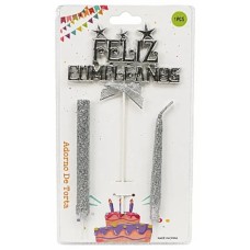VELA FELIZ CUMPLEAÑOS CON BENGALA x u