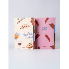 CUADERNO 17x25 FW IL POMODORO TAPA FLEXIBLE RAYADA 80 hj