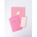 CUADERNO A4 FW TAPA FLEXIBBLE RAYADA SET x 3u