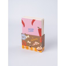 LIBRETA FW 9.5x14.8cm RAYADA/LISA/PUNTEADA SET x 6u 203590