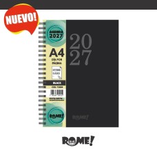 AG.ROME A4 DxP..CARTONE C/ESPIRAL.