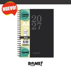 AG.ROME A4 SV...CARTONE C/ESPIRAL.